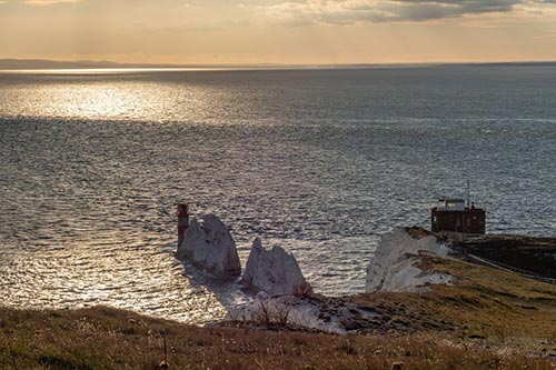 Visit the needles on the Isle of the Wight whilst staying at The West Bay Cottages